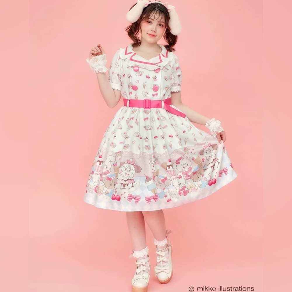 Axes femme mikko collaboration Lolita dress